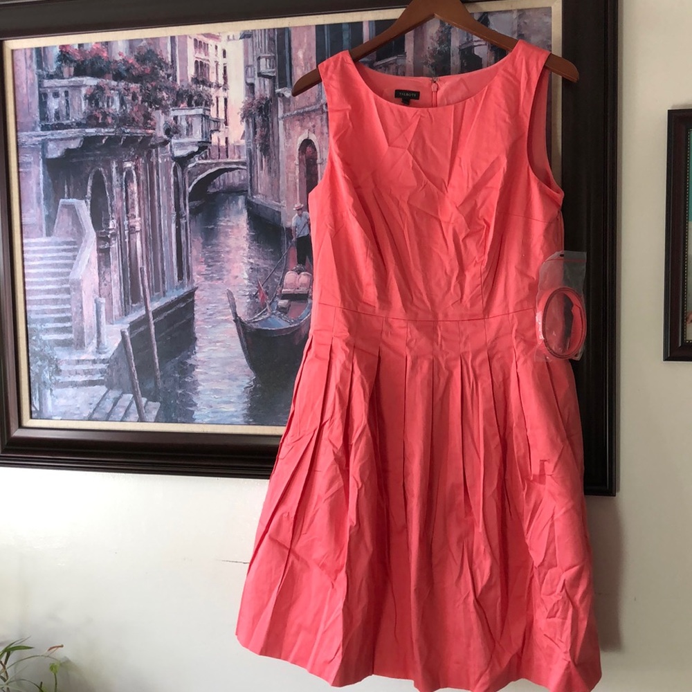 Talbots size 10 sleeveless dress NEW